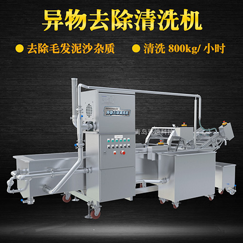 蔬菜氣泡翻洗機(jī)，有效清洗，過(guò)濾泥沙