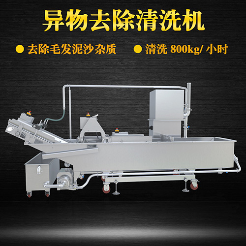 環(huán)速商用果蔬清洗機(jī)，氣泡清洗，清洗800kg小時(shí)